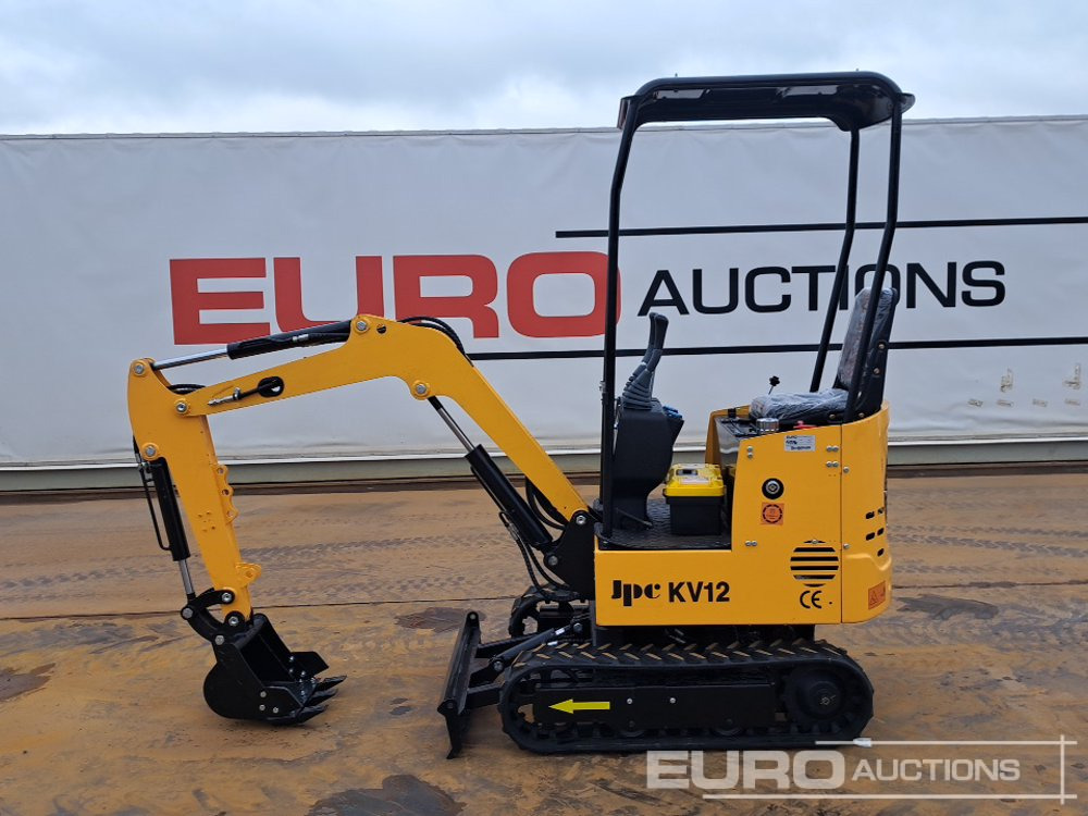 Unused 2025 JPC KV12 - Mini escavadeira: foto 2 Unused 2025 JPC KV12 - Mini escavadeira: foto 2