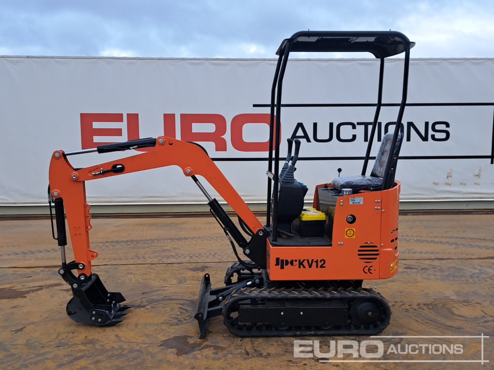 Unused 2025 JPC KV12 - Mini escavadeira: foto 2 Unused 2025 JPC KV12 - Mini escavadeira: foto 2