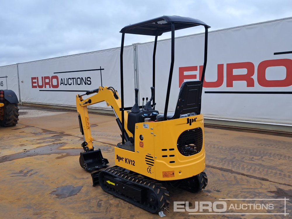 Unused 2025 JPC KV12 - Mini escavadeira: foto 3 Unused 2025 JPC KV12 - Mini escavadeira: foto 3