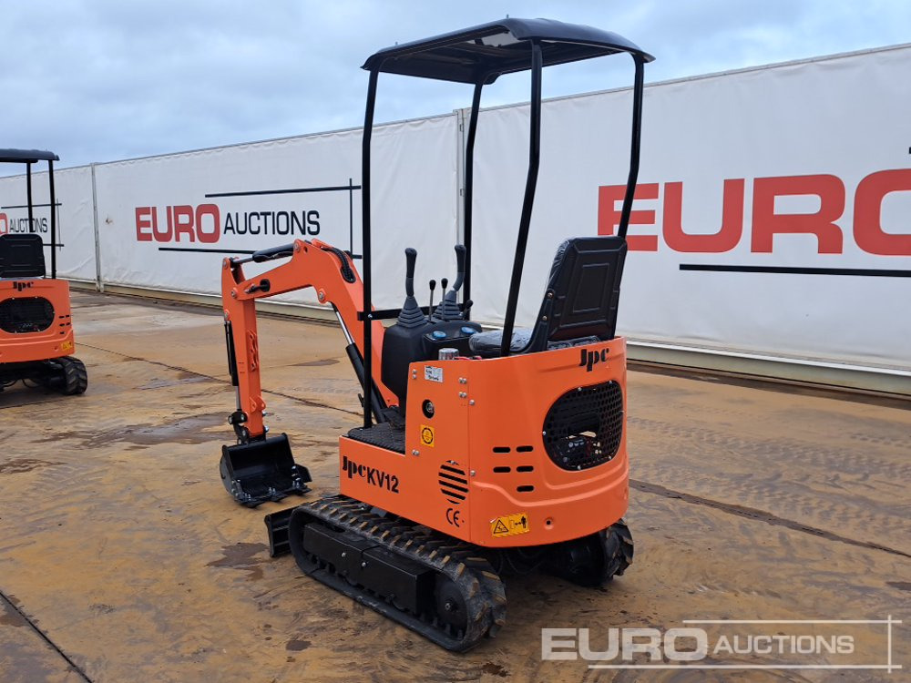 Unused 2025 JPC KV12 - Mini escavadeira: foto 3 Unused 2025 JPC KV12 - Mini escavadeira: foto 3