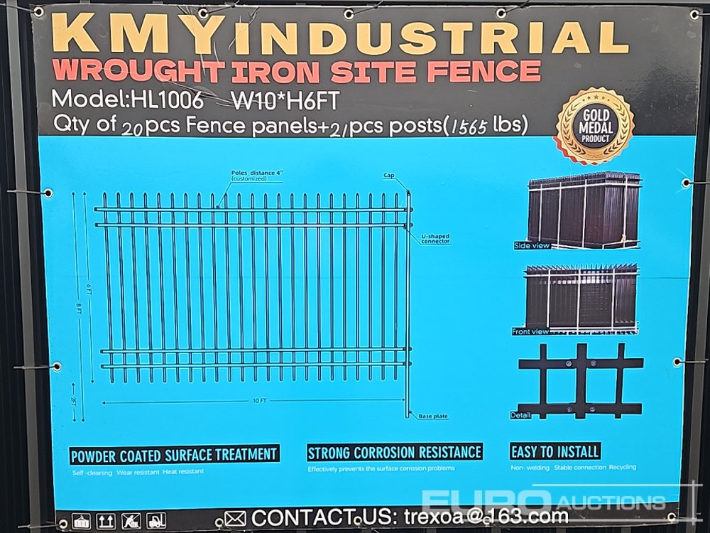 Equipamento de construção Unused 2025 KMY Industrial 10x6': foto 13 Equipamento de construção Unused 2025 KMY Industrial 10x6': foto 13