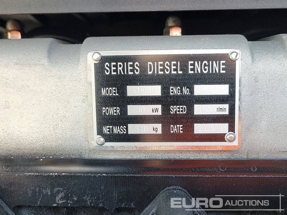 Gerador elétrico Unused 2025 Kawakenki KK25-111-SSS: foto 21