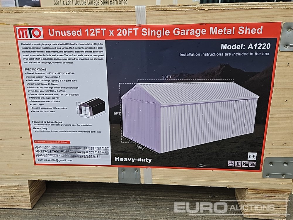 Contentor marítimo Unused 2025 MTO A1220: foto 9
