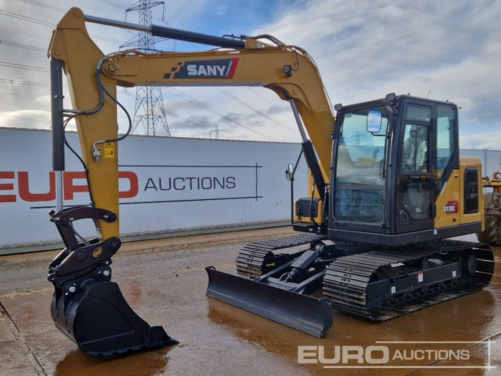 Unused 2025 Sany SY70C - Mini escavadeira: foto 1 Unused 2025 Sany SY70C - Mini escavadeira: foto 1