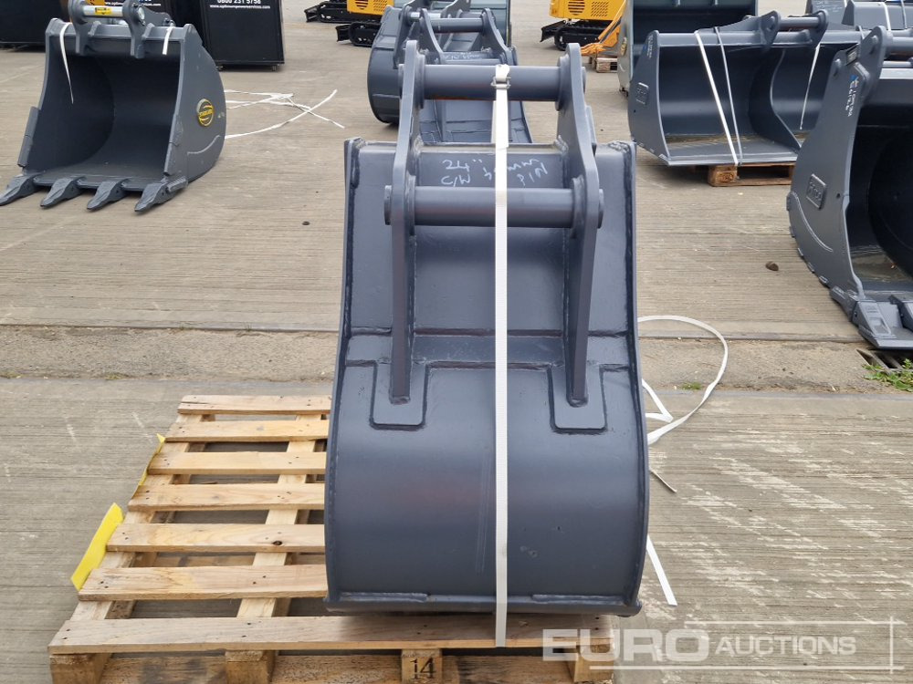 Unused 2025 Titan 24" Digging Bucket 65mm Pin to suit 13 Ton Excavator - Balde: foto 4 Unused 2025 Titan 24" Digging Bucket 65mm Pin to suit 13 Ton Excavator - Balde: foto 4