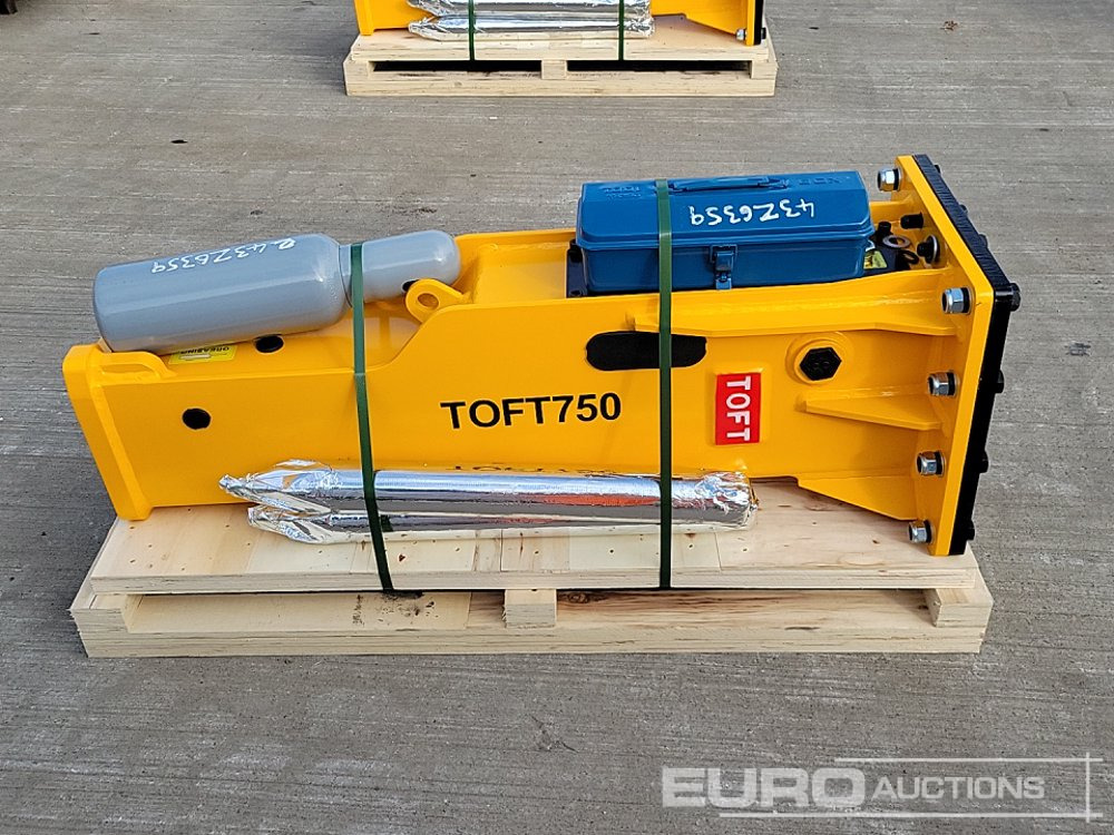 Unused 2025 Toft 750 - Martelo hidráulico: foto 2 Unused 2025 Toft 750 - Martelo hidráulico: foto 2