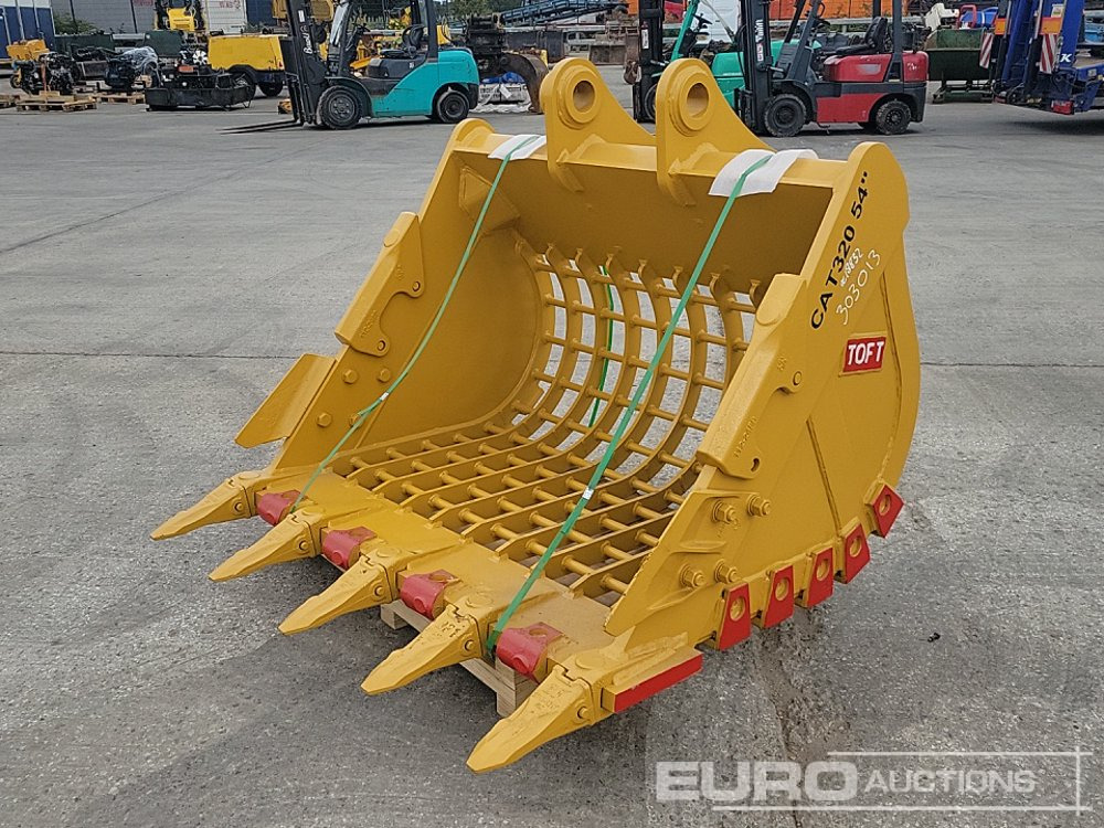 Unused 2025 Toft CAT320S - Balde: foto 1 Unused 2025 Toft CAT320S - Balde: foto 1