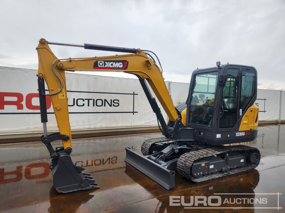Unused 2025 XCMG XE60G PRO - Mini escavadeira: foto 1 Unused 2025 XCMG XE60G PRO - Mini escavadeira: foto 1