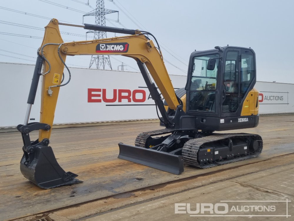 Unused 2025 XCMG XE60GA - Mini escavadeira: foto 1 Unused 2025 XCMG XE60GA - Mini escavadeira: foto 1