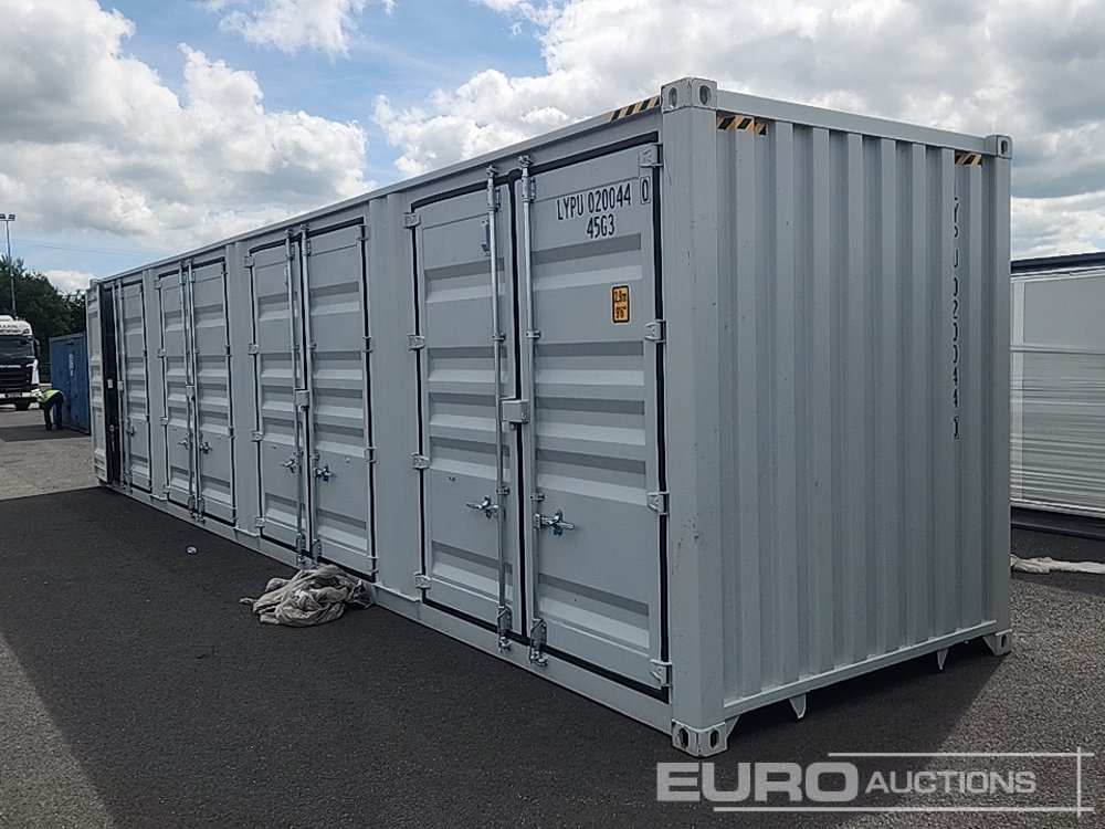 Unused 40ft HQ Container, 4 Side Double Doors (Cannot Be Reconsigned) - Contentor marítimo: foto 3 Unused 40ft HQ Container, 4 Side Double Doors (Cannot Be Reconsigned) - Contentor marítimo: foto 3