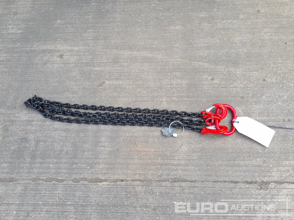 Unused 8mm Grade 80 Chain Brothers, 2m Legs - Equipamento de construção: foto 4 Unused 8mm Grade 80 Chain Brothers, 2m Legs - Equipamento de construção: foto 4