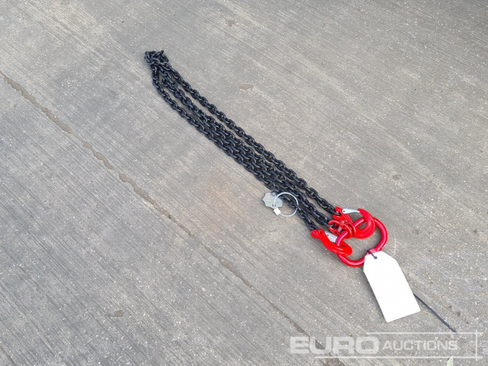 Unused 8mm Grade 80 Chain Brothers, 2m Legs - Equipamento de construção: foto 5 Unused 8mm Grade 80 Chain Brothers, 2m Legs - Equipamento de construção: foto 5