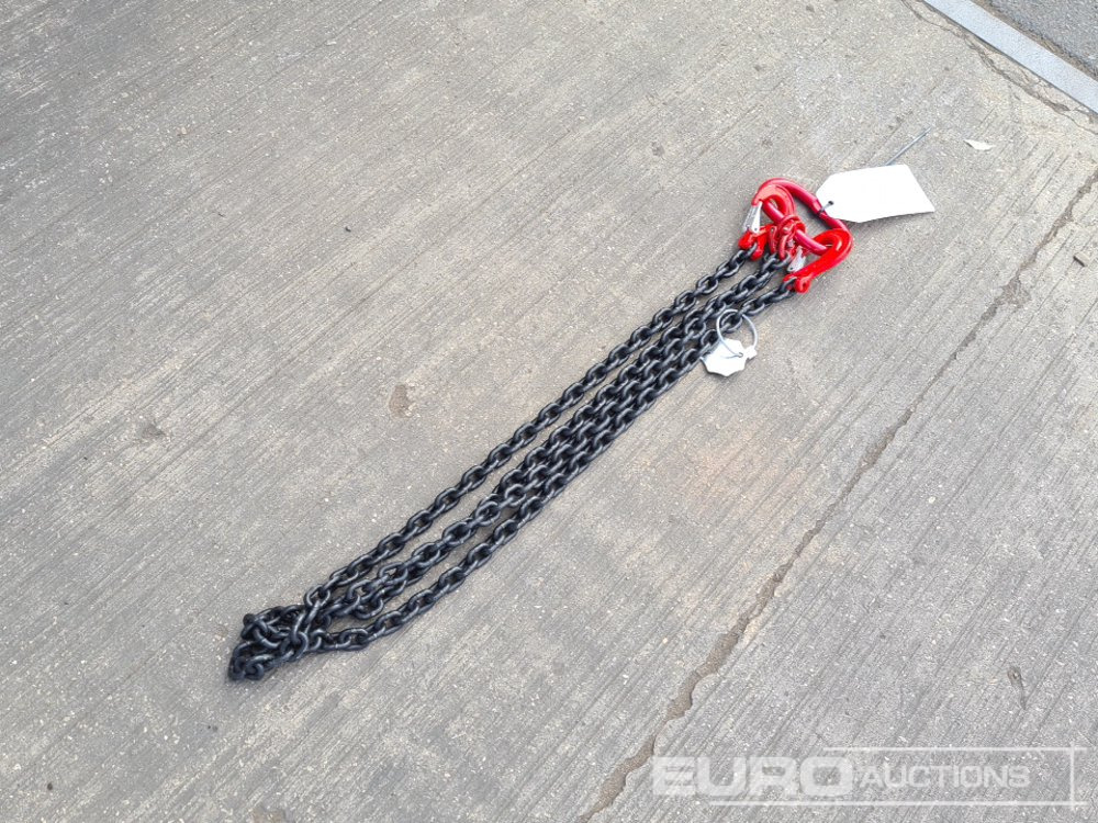Unused 8mm Grade 80 Chain Brothers, 2m Legs - Equipamento de construção: foto 3 Unused 8mm Grade 80 Chain Brothers, 2m Legs - Equipamento de construção: foto 3