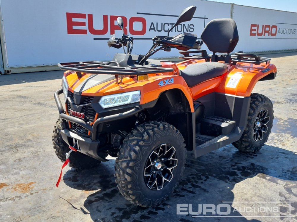 Unused Beast 450L, 4WD Petrol Quad Bike, Front Winch, Power Steering, Front & Rear Diff Lock, Alloy Wheels, LED Pack, Rear Tow Hitch, Backrest, T3b Engine - Quadriciclo: foto 1 Unused Beast 450L, 4WD Petrol Quad Bike, Front Winch, Power Steering, Front & Rear Diff Lock, Alloy Wheels, LED Pack, Rear Tow Hitch, Backrest, T3b Engine - Quadriciclo: foto 1