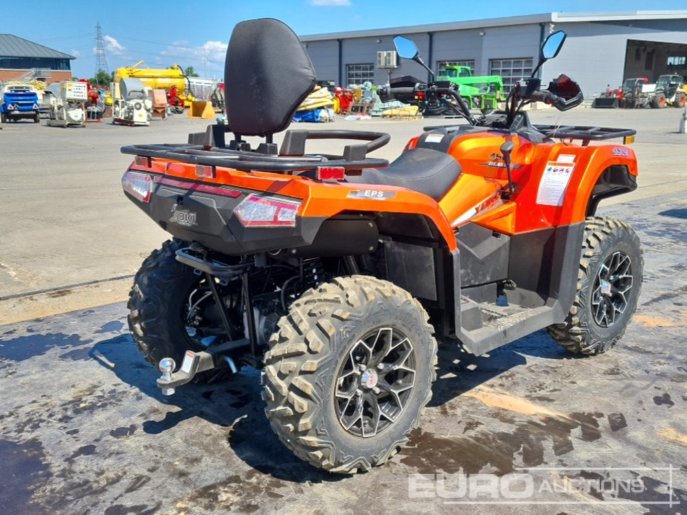 Unused Beast 450L, 4WD Petrol Quad Bike, Front Winch, Power Steering, Front & Rear Diff Lock, Alloy Wheels, LED Pack, Rear Tow Hitch, Backrest, T3b Engine - Quadriciclo: foto 5 Unused Beast 450L, 4WD Petrol Quad Bike, Front Winch, Power Steering, Front & Rear Diff Lock, Alloy Wheels, LED Pack, Rear Tow Hitch, Backrest, T3b Engine - Quadriciclo: foto 5