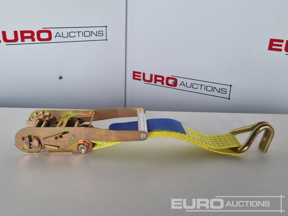 Equipamento de construção Unused Boss 4M x 50mm 5 Ton Ratchet Straps with Sling (4 of): foto 16