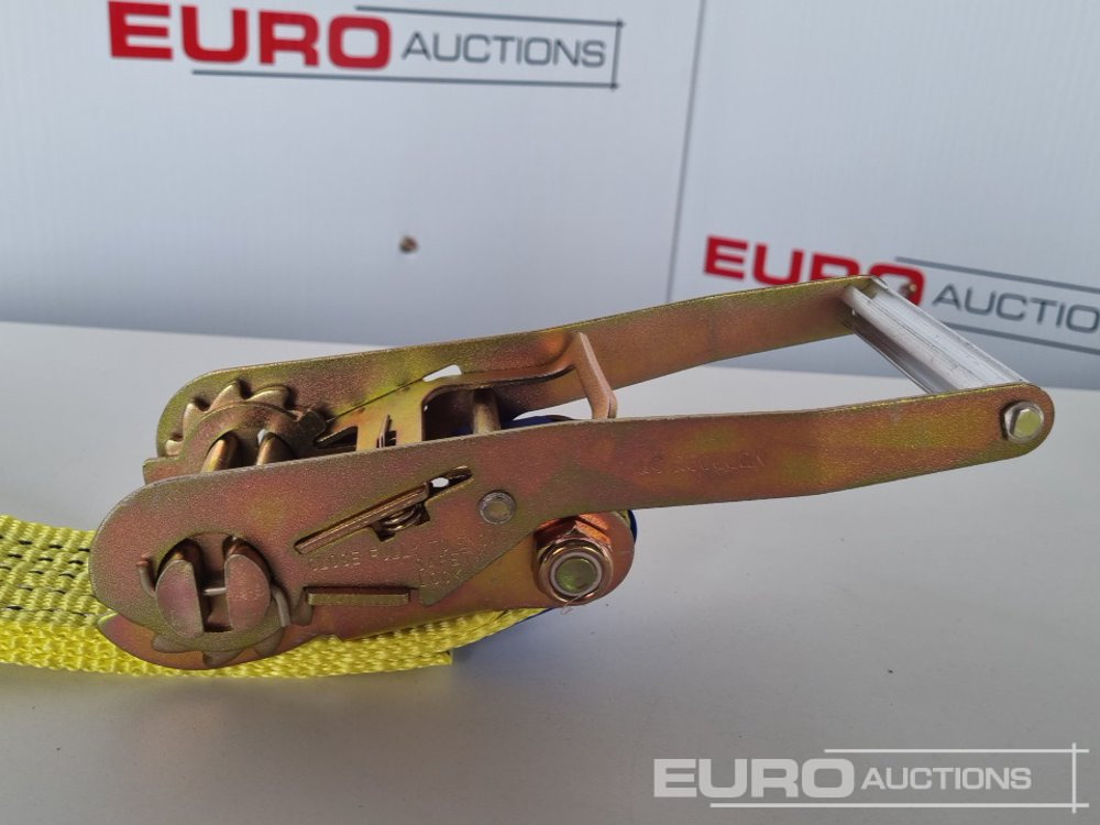 Equipamento de construção Unused Boss 4M x 50mm 5 Ton Ratchet Straps with Sling (4 of): foto 14