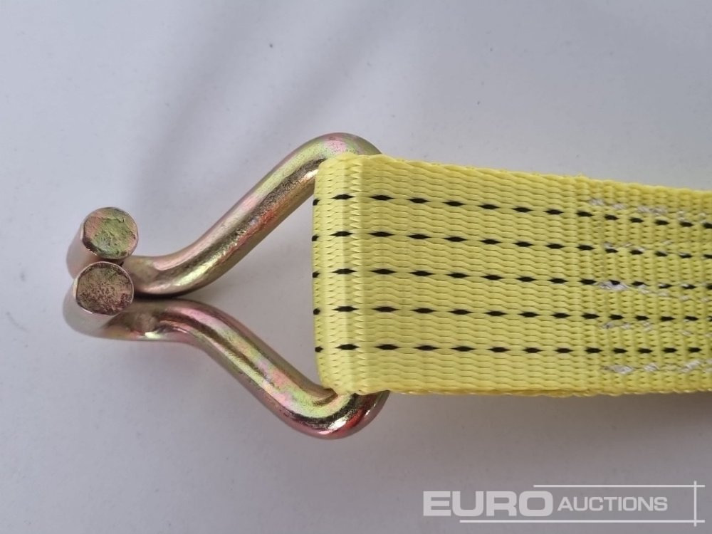 Equipamento de construção Unused Boss 4M x 50mm 5 Ton Ratchet Straps with Sling (4 of): foto 20