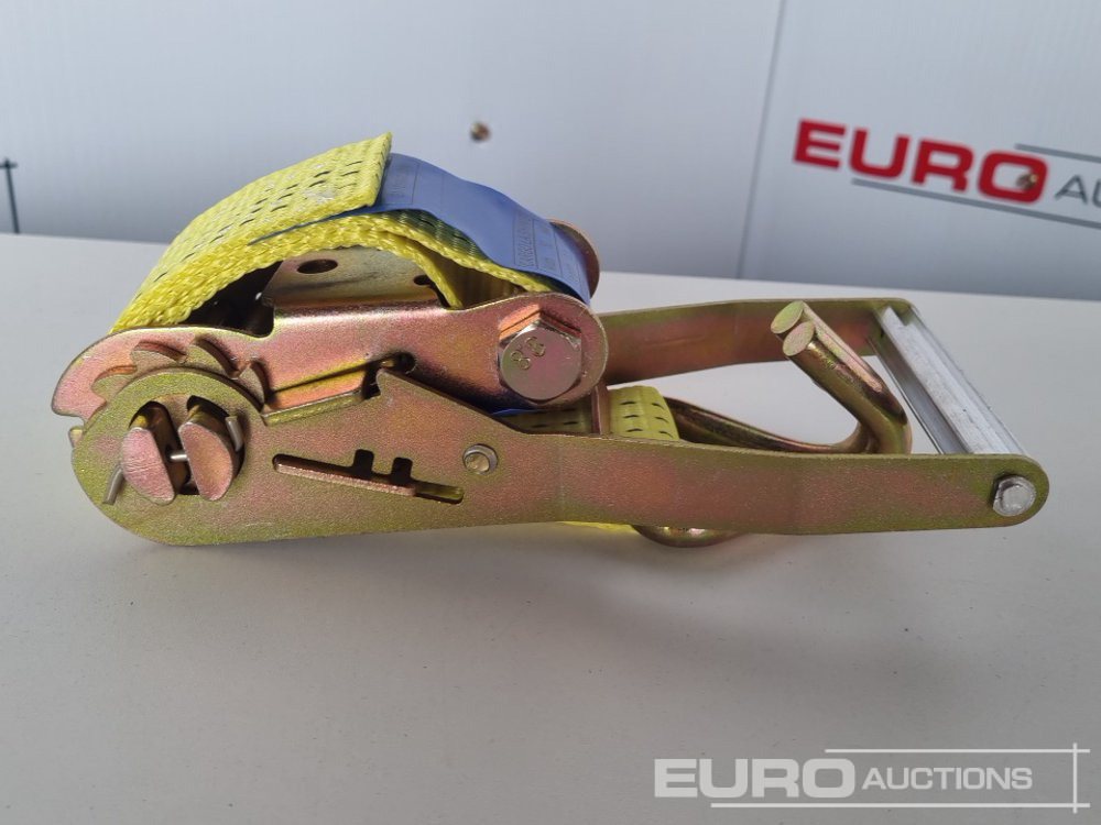 Equipamento de construção Unused Boss 4M x 50mm 5 Ton Ratchet Straps with Sling (4 of): foto 10