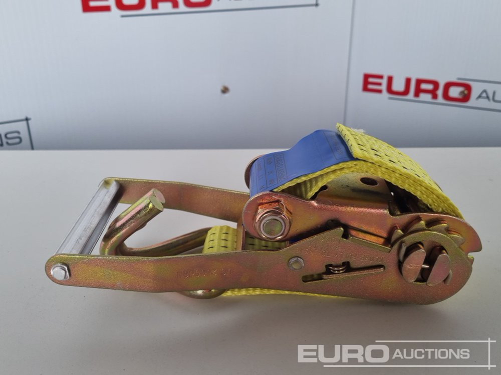 Equipamento de construção Unused Boss 4M x 50mm 5 Ton Ratchet Straps with Sling (4 of): foto 11