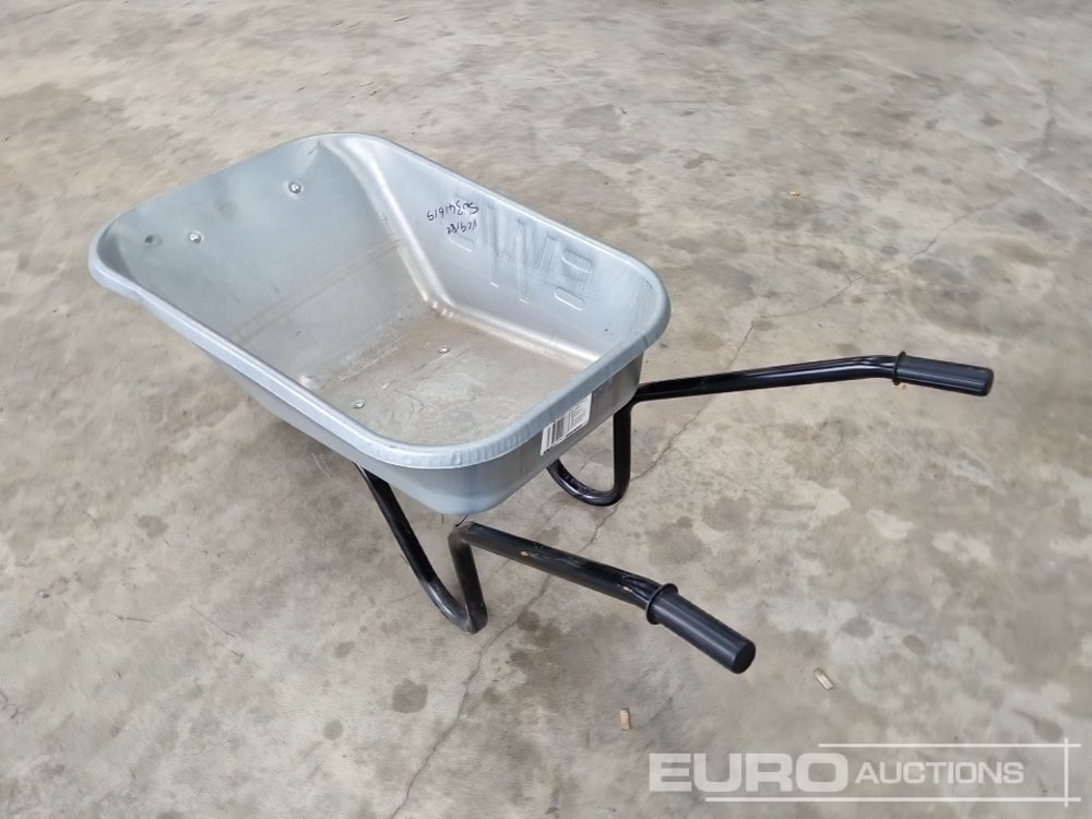 Unused Galvanised Tub Wheelbarrow - Equipamento de construção: foto 3 Unused Galvanised Tub Wheelbarrow - Equipamento de construção: foto 3