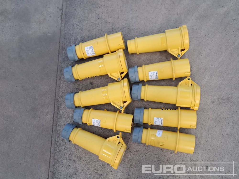 Unused Mennekes 16A 100-130V Plugs (10 of) - Equipamento para oficina: foto 2 Unused Mennekes 16A 100-130V Plugs (10 of) - Equipamento para oficina: foto 2