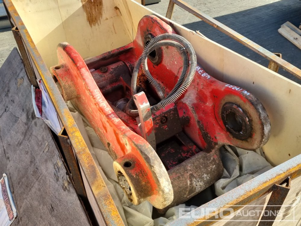 Unused Miller Hydrailic Double Lock QH 80mm Pin to suit 20 Ton Excavator - Acoplamento rápido: foto 2 Unused Miller Hydrailic Double Lock QH 80mm Pin to suit 20 Ton Excavator - Acoplamento rápido: foto 2