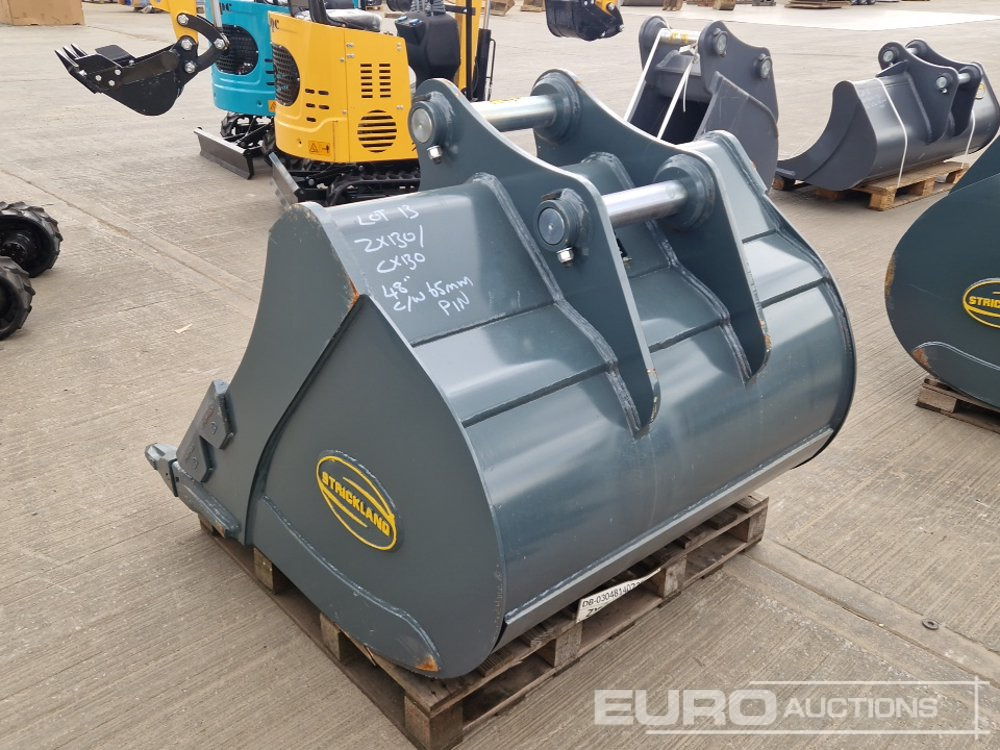 Unused Strickland 48" Digging Bucket 65mm Pin to suit 13 Ton Excavator - Balde: foto 3 Unused Strickland 48" Digging Bucket 65mm Pin to suit 13 Ton Excavator - Balde: foto 3