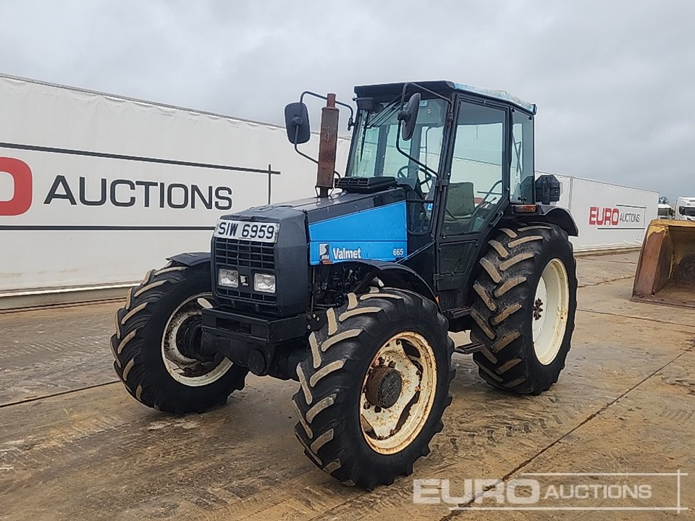 Valmet 665-4 - Trator: foto 1 Valmet 665-4 - Trator: foto 1