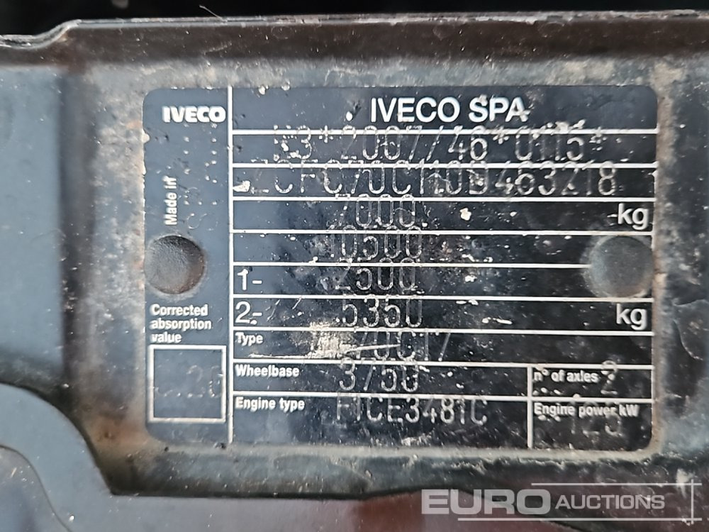 Veículo comercial 2012 Iveco 70C17: foto 36