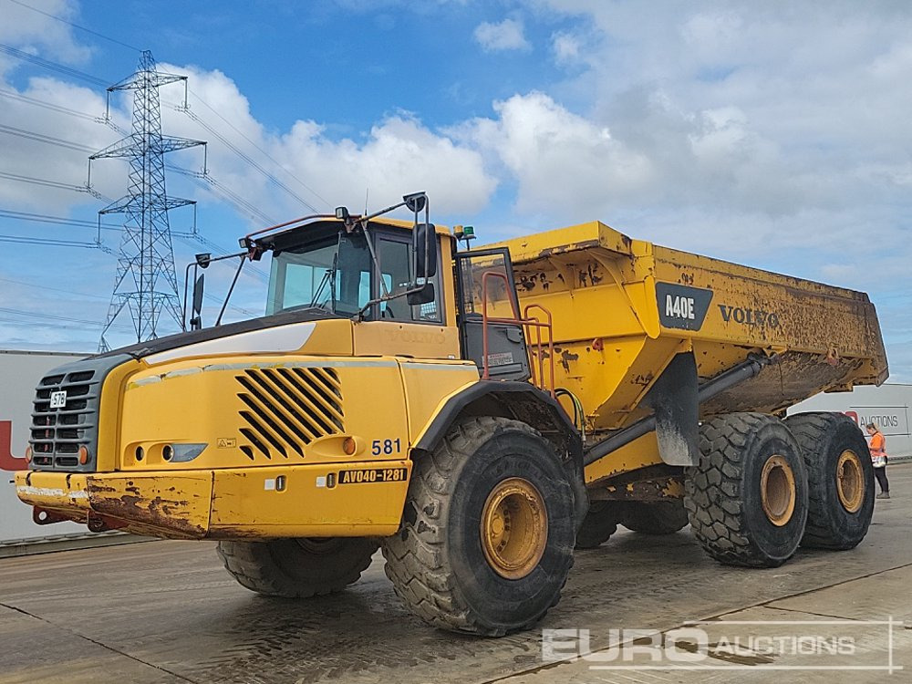 Volvo A40E - Caminhão articulado: foto 1 Volvo A40E - Caminhão articulado: foto 1