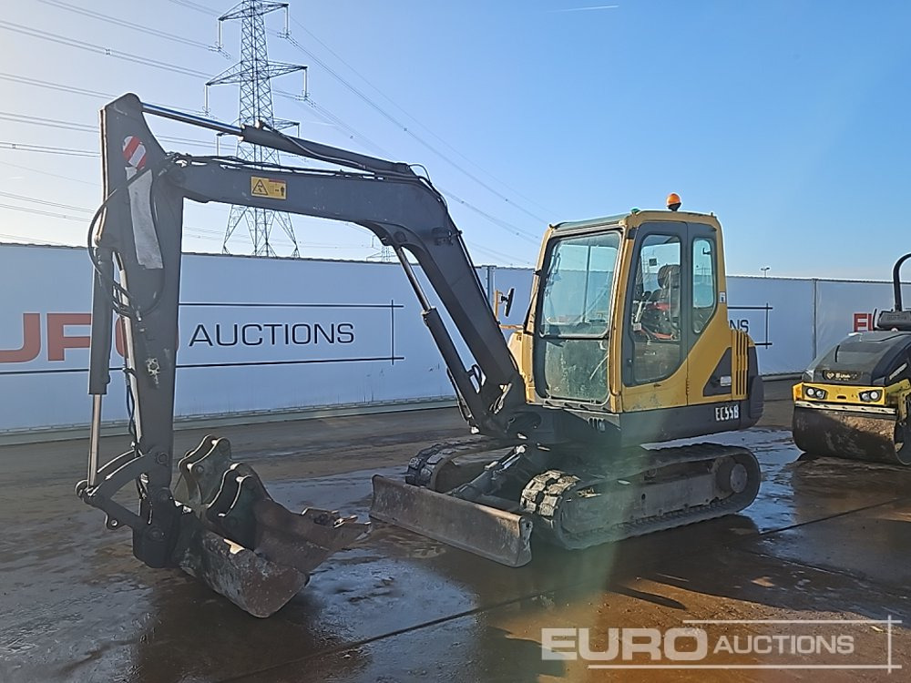 Volvo EC55B - Mini escavadeira: foto 1 Volvo EC55B - Mini escavadeira: foto 1