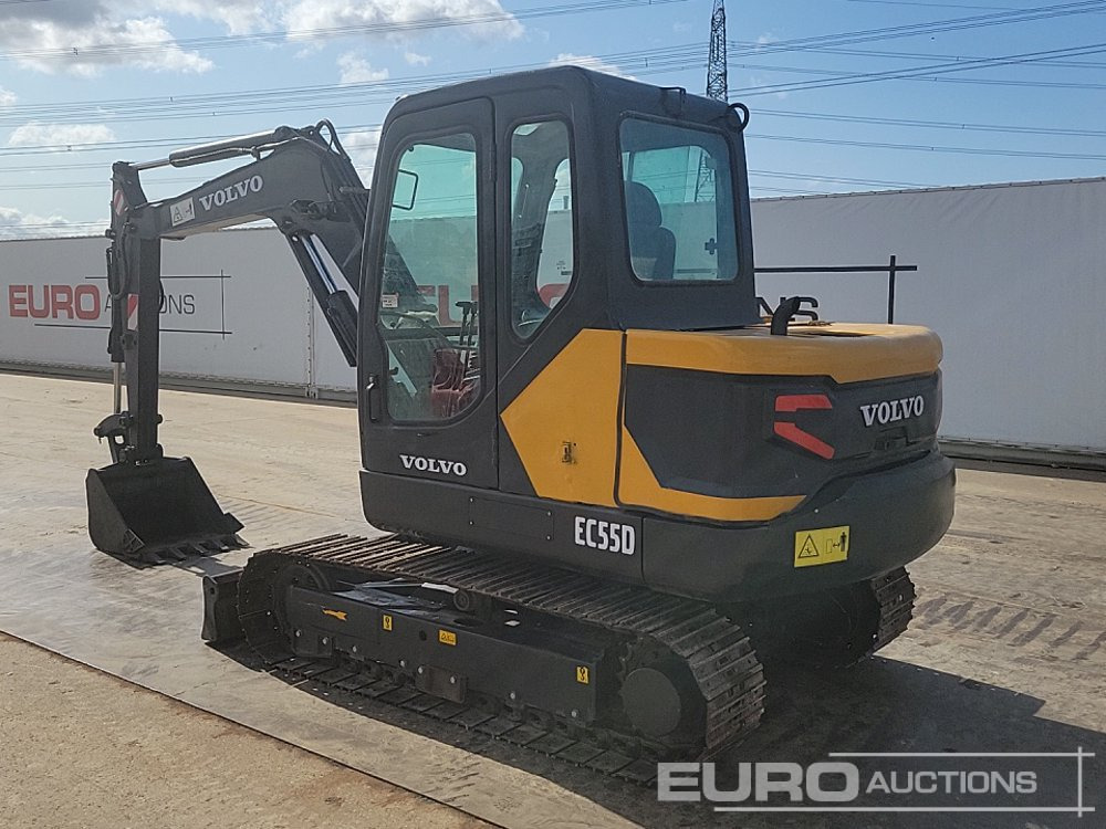 Volvo EC55D - Mini escavadeira: foto 3 Volvo EC55D - Mini escavadeira: foto 3