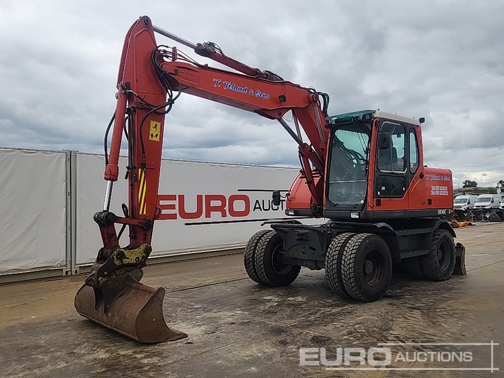 Volvo EW140B - Escavadeira de rodas: foto 1 Volvo EW140B - Escavadeira de rodas: foto 1