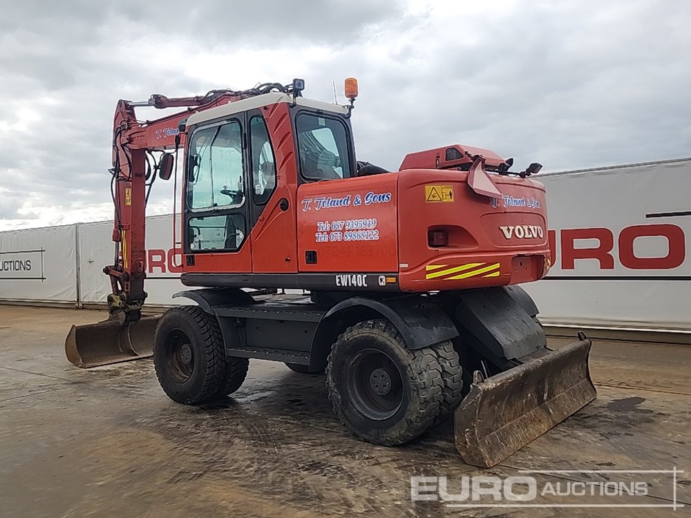 Volvo EW140B - Escavadeira de rodas: foto 3 Volvo EW140B - Escavadeira de rodas: foto 3