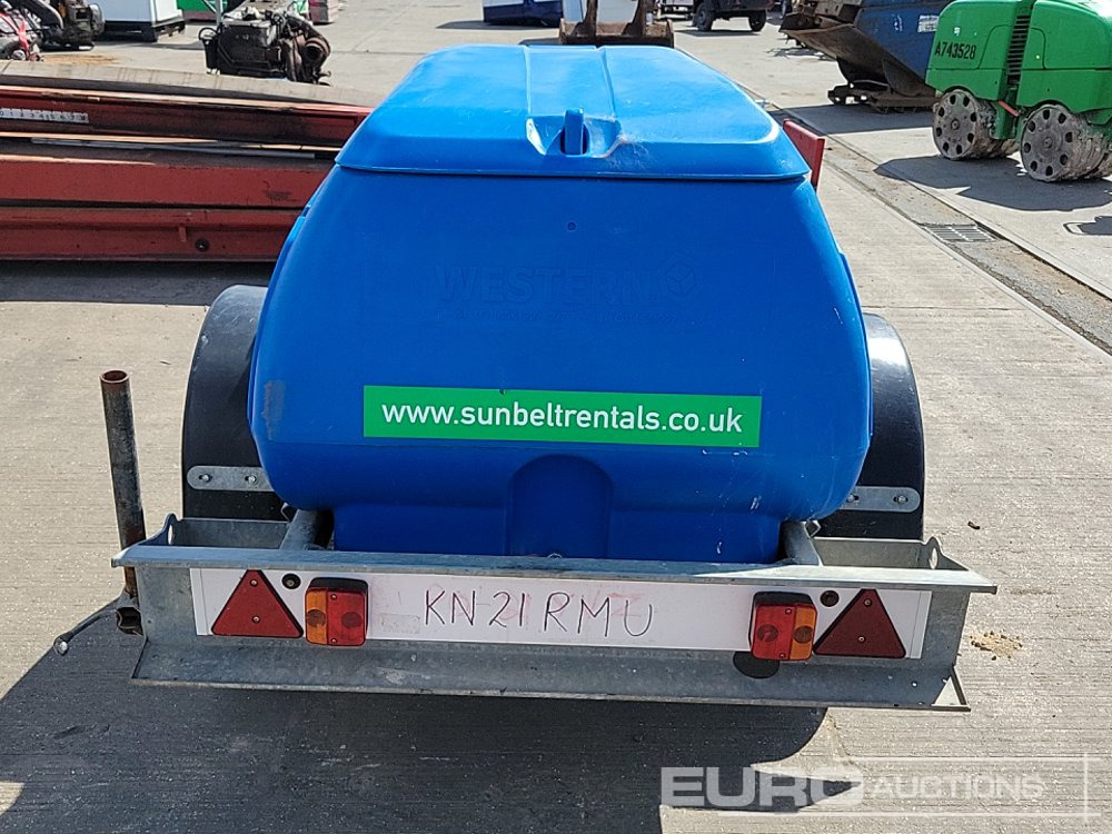 Western Single Axle Plastic Water Bowser - Depósito de armazenamento: foto 4 Western Single Axle Plastic Water Bowser - Depósito de armazenamento: foto 4