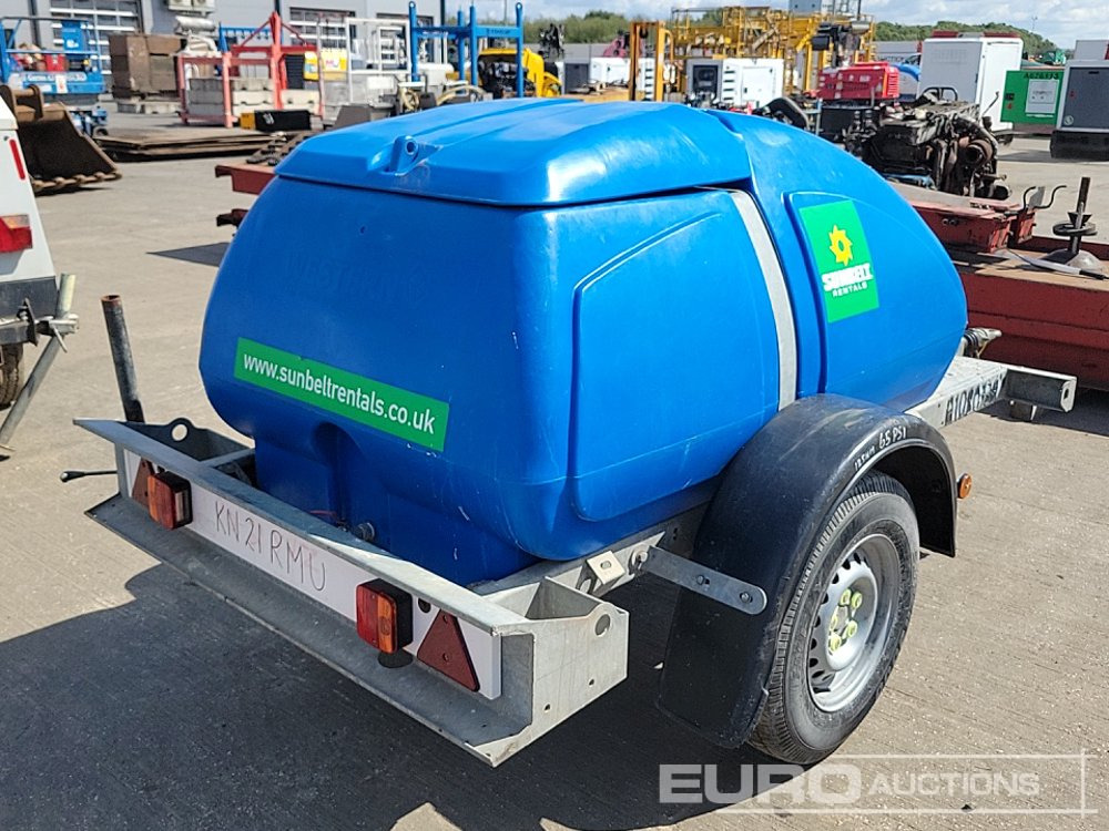Western Single Axle Plastic Water Bowser - Depósito de armazenamento: foto 5 Western Single Axle Plastic Water Bowser - Depósito de armazenamento: foto 5