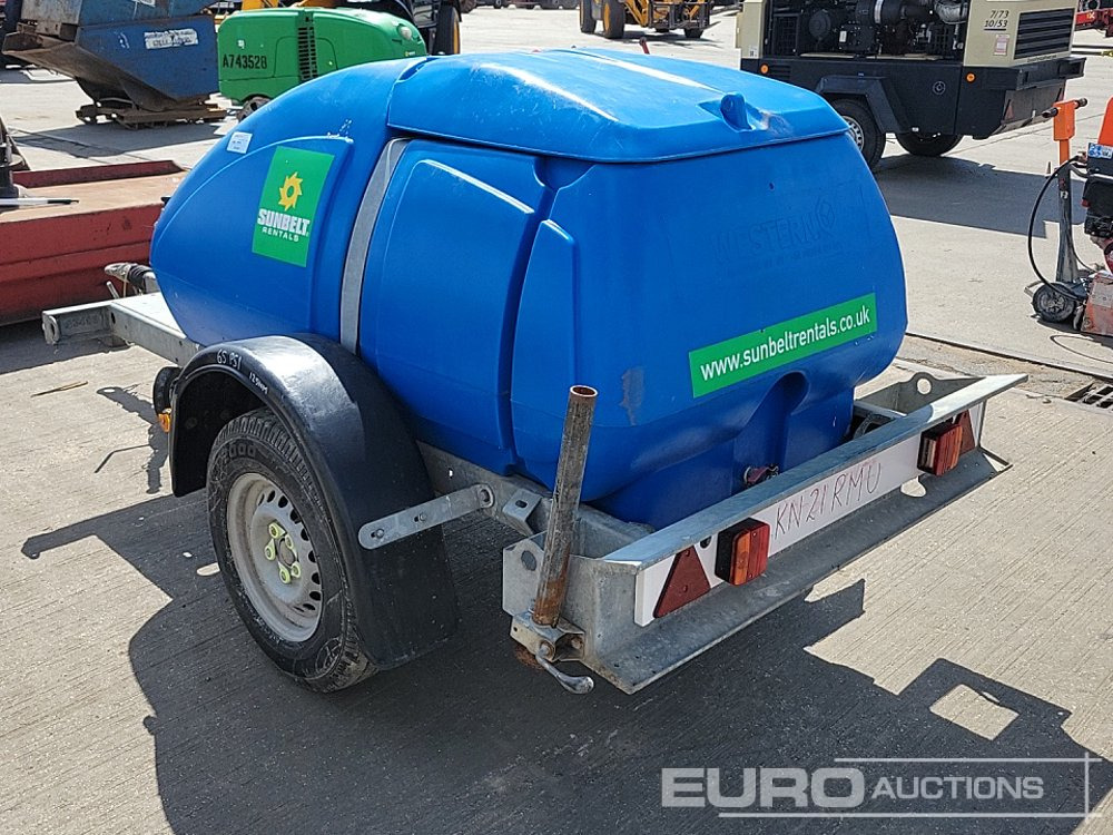 Western Single Axle Plastic Water Bowser - Depósito de armazenamento: foto 3 Western Single Axle Plastic Water Bowser - Depósito de armazenamento: foto 3