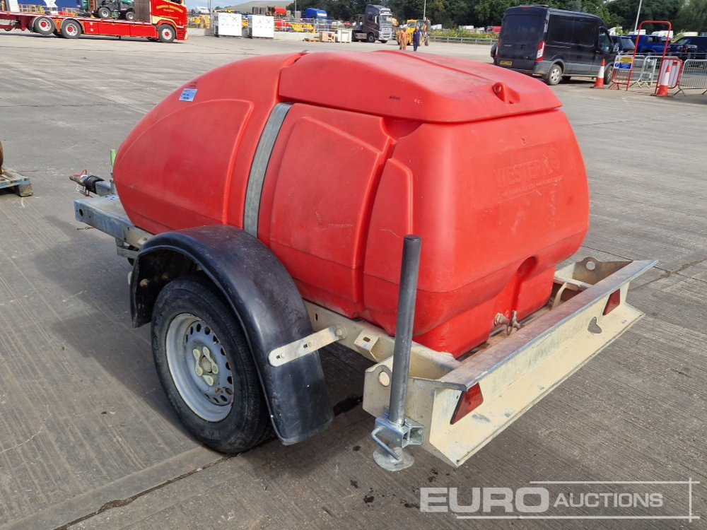 Western Single Axle Plastic Water Bowser - Depósito de armazenamento: foto 3 Western Single Axle Plastic Water Bowser - Depósito de armazenamento: foto 3