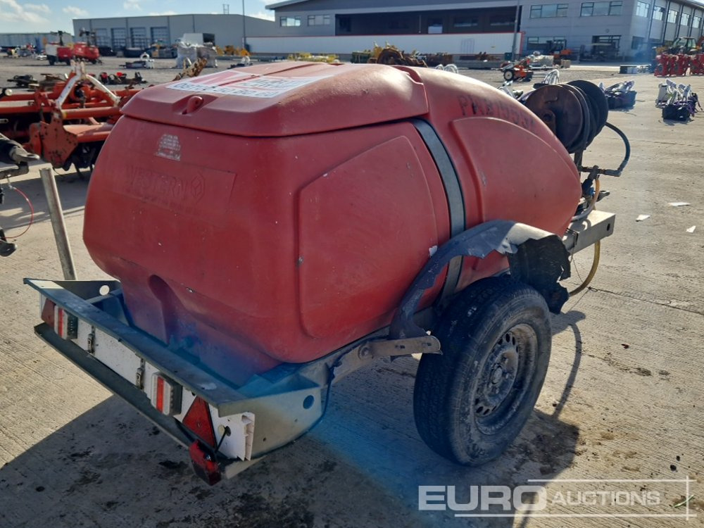 Western Single Axle Water Bowser, Petrol Pressure Washer, Hose, Lance - Lavadora de alta pressão: foto 3 Western Single Axle Water Bowser, Petrol Pressure Washer, Hose, Lance - Lavadora de alta pressão: foto 3