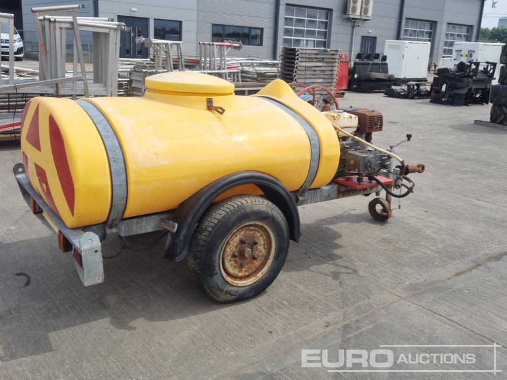 Western Trailers Single Axle Plastic Water Bowser, Honda Pressure Washer - Lavadora de alta pressão: foto 5 Western Trailers Single Axle Plastic Water Bowser, Honda Pressure Washer - Lavadora de alta pressão: foto 5