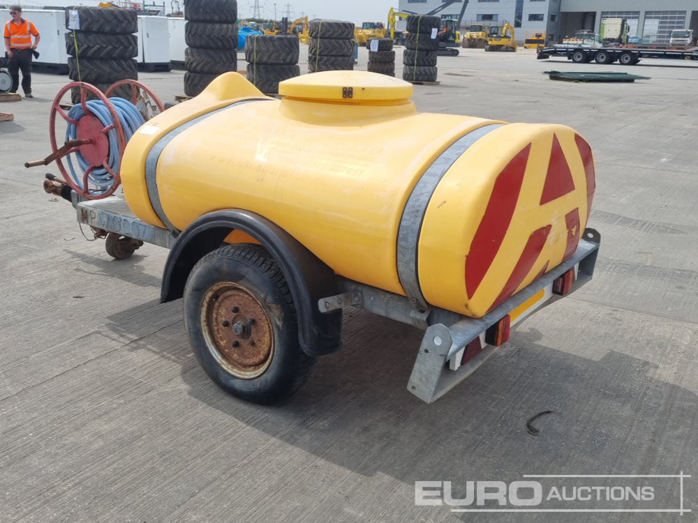 Western Trailers Single Axle Plastic Water Bowser, Honda Pressure Washer - Lavadora de alta pressão: foto 3 Western Trailers Single Axle Plastic Water Bowser, Honda Pressure Washer - Lavadora de alta pressão: foto 3