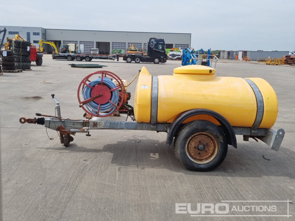 Western Trailers Single Axle Plastic Water Bowser, Honda Pressure Washer - Lavadora de alta pressão: foto 2 Western Trailers Single Axle Plastic Water Bowser, Honda Pressure Washer - Lavadora de alta pressão: foto 2