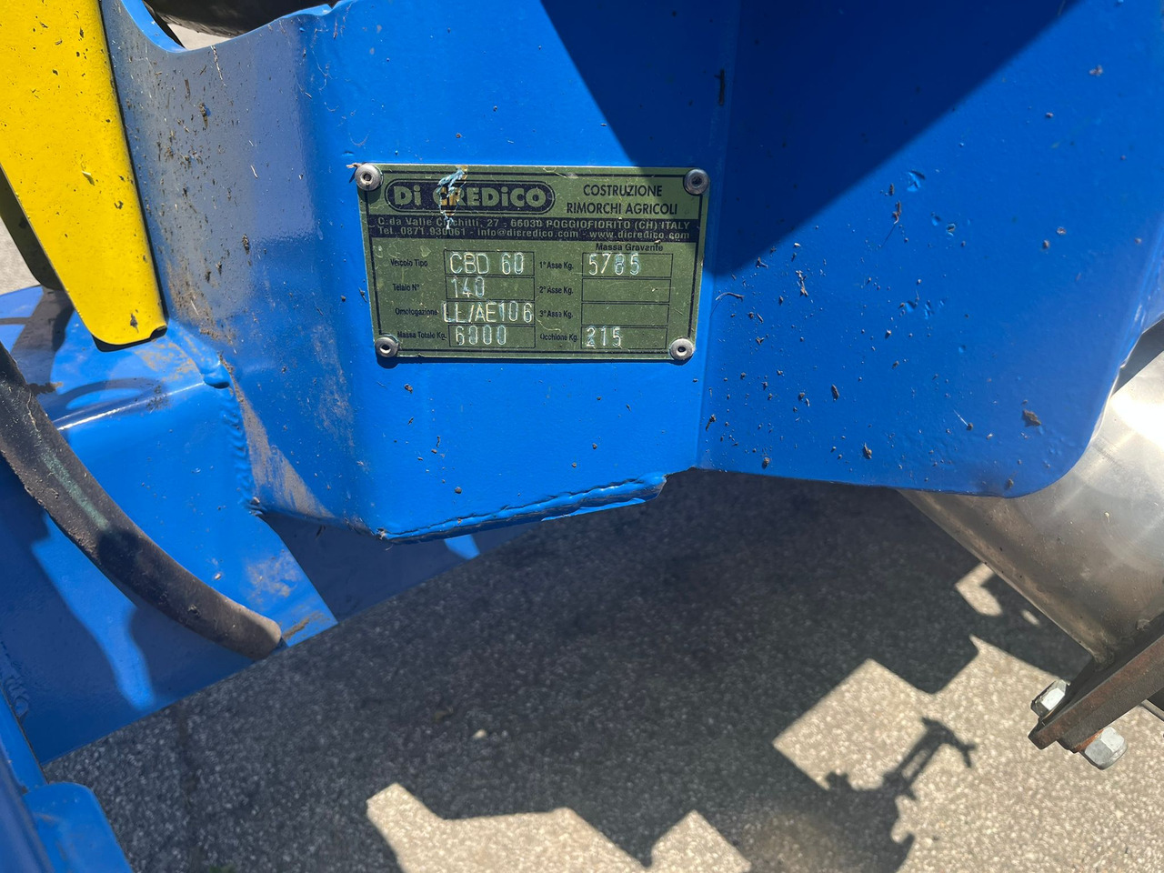 Carrobotte usato Di Credico CBD60 - Cisterna de chorume: foto 4 Carrobotte usato Di Credico CBD60 - Cisterna de chorume: foto 4