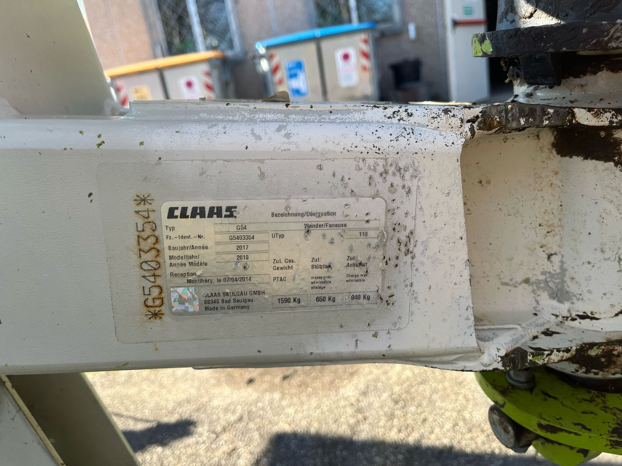 Voltafieno Claas Volto 900T - Ancinho enleirador: foto 4 Voltafieno Claas Volto 900T - Ancinho enleirador: foto 4