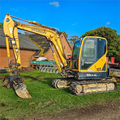 Hyundai Robex 60CR-9A - Mini escavadeira: foto 3 Hyundai Robex 60CR-9A - Mini escavadeira: foto 3