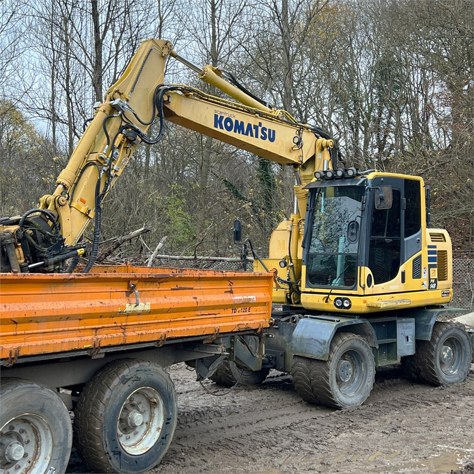Komatsu PW148-10 - Escavadeira de rodas: foto 3 Komatsu PW148-10 - Escavadeira de rodas: foto 3