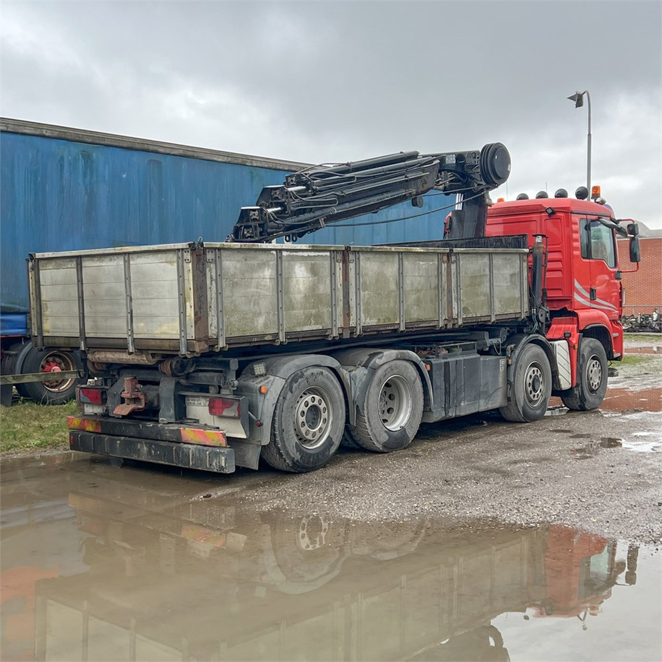 MAN TGA 8x4 Hydrodrive - Camião basculante, Camião grua: foto 4 MAN TGA 8x4 Hydrodrive - Camião basculante, Camião grua: foto 4