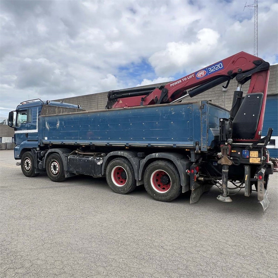 MAN TGS 35.510 8x4 BL - Camião grua, Camião de caixa aberta/ Plataforma: foto 4 MAN TGS 35.510 8x4 BL - Camião grua, Camião de caixa aberta/ Plataforma: foto 4