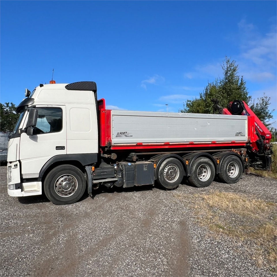 Volvo FM 8x4 500 - Camião de caixa aberta/ Plataforma, Camião grua: foto 2 Volvo FM 8x4 500 - Camião de caixa aberta/ Plataforma, Camião grua: foto 2